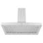 36" KL3 400 CFM Convertible Wall Mount Range Hood in Brushed Stainless Steel-1090066332
