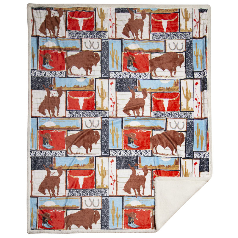Wrangler Vintage Western throw