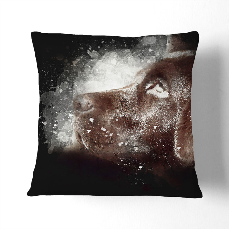 Square Throw Cushion, 40cm H x 40cm W x 15cm D