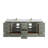 Aberdeen 84'' Double Bathroom Vanity with Quartz Top-94240498-94240504