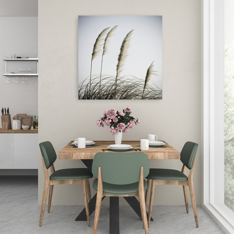 Spirit Dance I, minimaliste serein, paysage abstrait, art mural, 36" H x 36" W