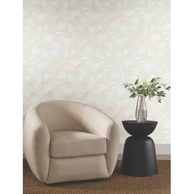 Layered Spa Lily Pads Wallpaper