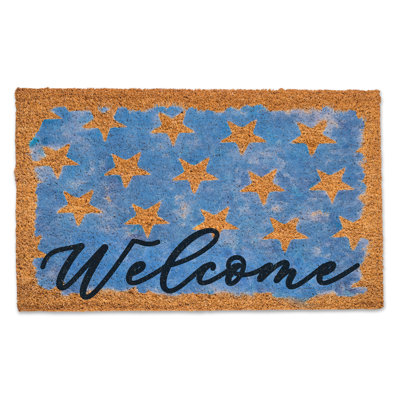 Non-Slip Independence Day Outdoor Doormat