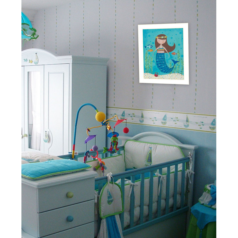 «Under The Sea», art mural encadré pour le salon et la maison par Bernadette Deming
