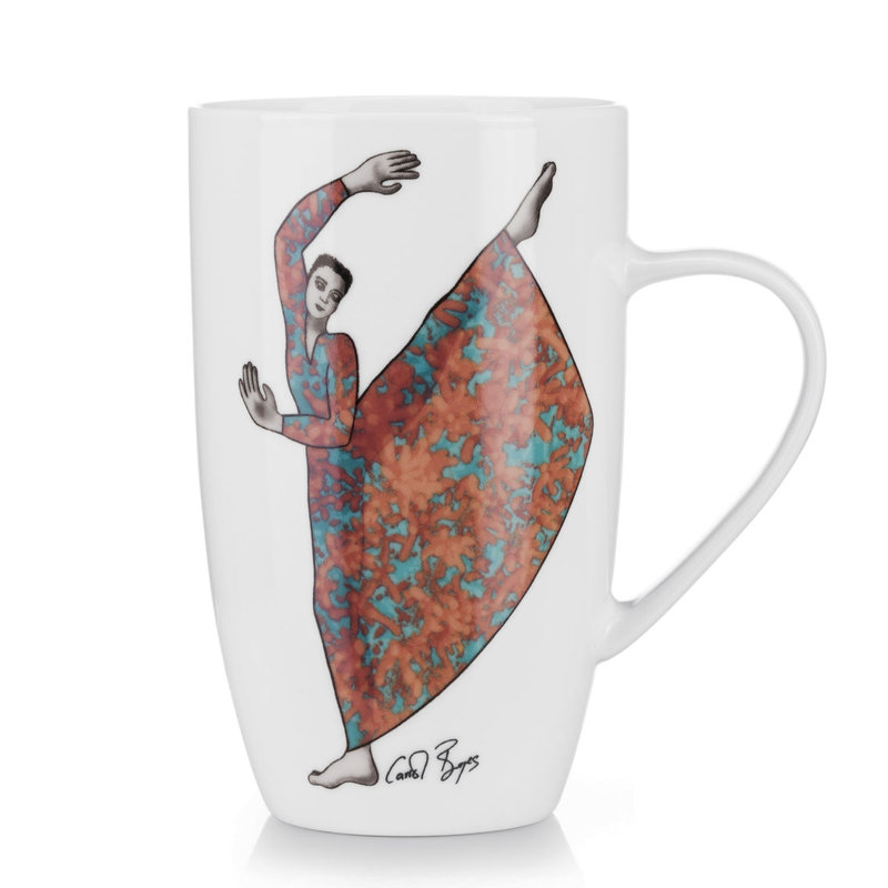 Grande tasse à café en porcelaine osseuse Cantwell