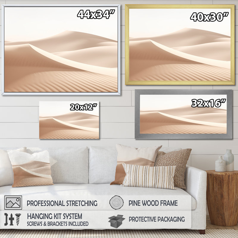 «Desert Sands Of Slumber Dreams II», reproduction sur toile, Toile tendue, H 12 po x l 20 po