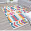 Tapis contemporain gingembre citron Miko-1453666292