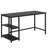 Wooden Computer Desk with Adjustable Shelf-1248003842-1248003843