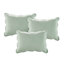 Housse de lit de jour - réversible 6 pièces, motif de bord festonné, ajustement pour matelas simple, housse incluse, taies décoratives, coussin de style élégant réversible, rembourrage en coton, 3 décoratifs