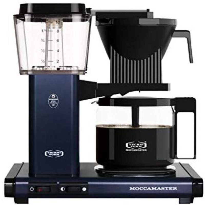 Moccamaster 10-Cup Coffee Maker, Matte Black