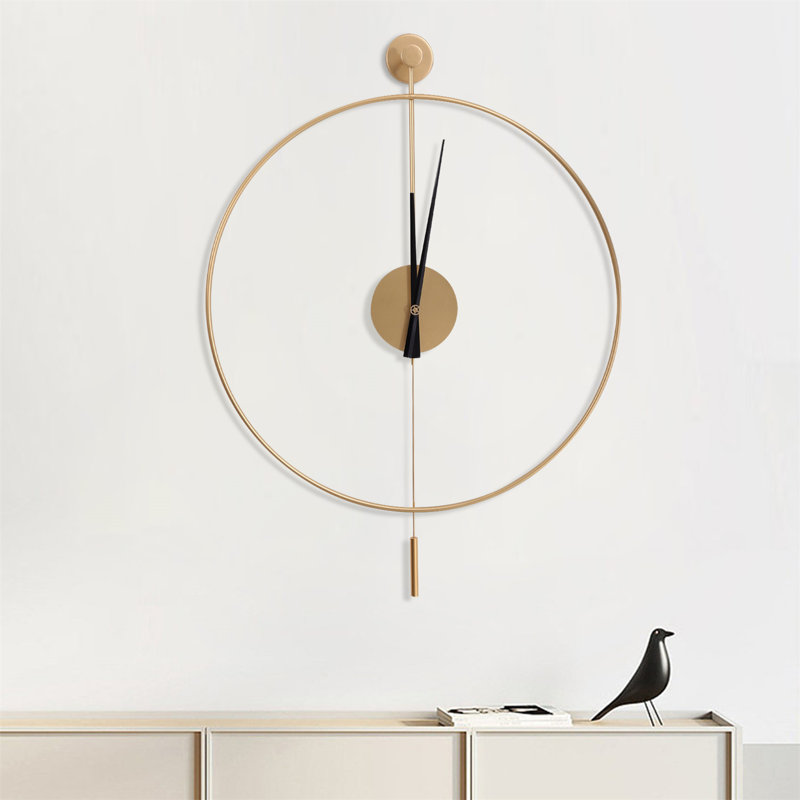 Horloge murale Insine, Or, Grand