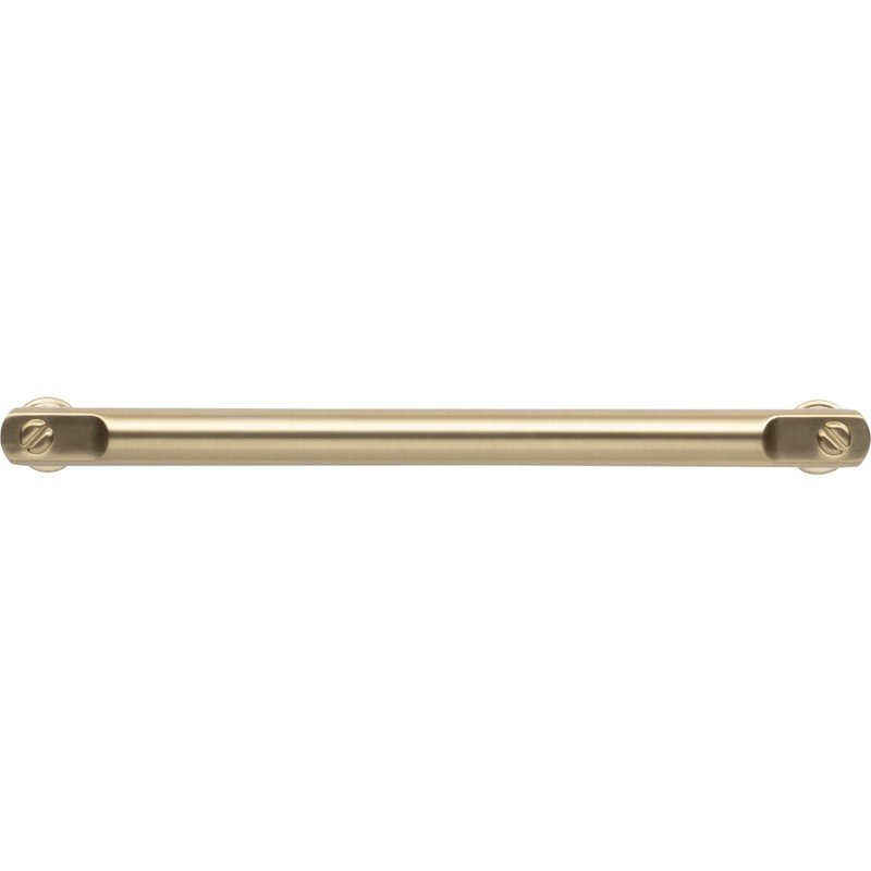 Everitt 6 5/16" Center to Center Bar Pull, Warm Brass