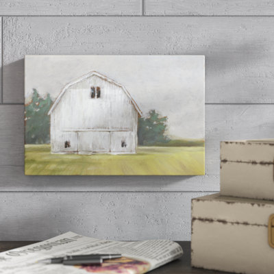 «Rustic Barnyard I» par Ethan Harper, reproduction d'art sur toile tendue