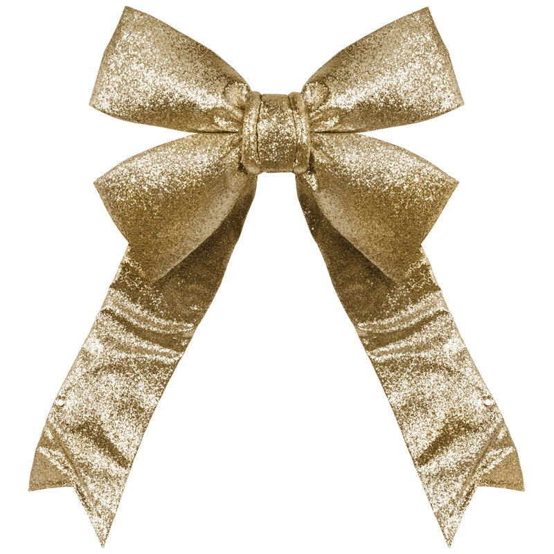 Shatterproof Bow, 18", Gold