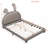 Upholstered PU Leather Platform Bed