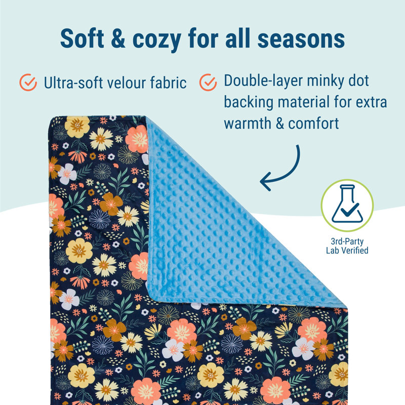 Couverture pour bébé Wildkin, Fleurs sauvages