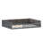 Wooden Upholstered Platform Bed with Protective Guardrail-128984858