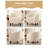 Barrel Accent Chair Corduroy Club Chair Elegant Armchair Cozy Backrest for Living Room Bedroom Reception Room Office - Beige-1119603664