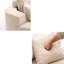 Fauteuil d'appoint rond de 55 po en forme de nuage, fauteuil à assise profonde entièrement assemblé, chenille beige-1649223112
