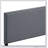 Light Grey Panel Bed with Nailhead Trim