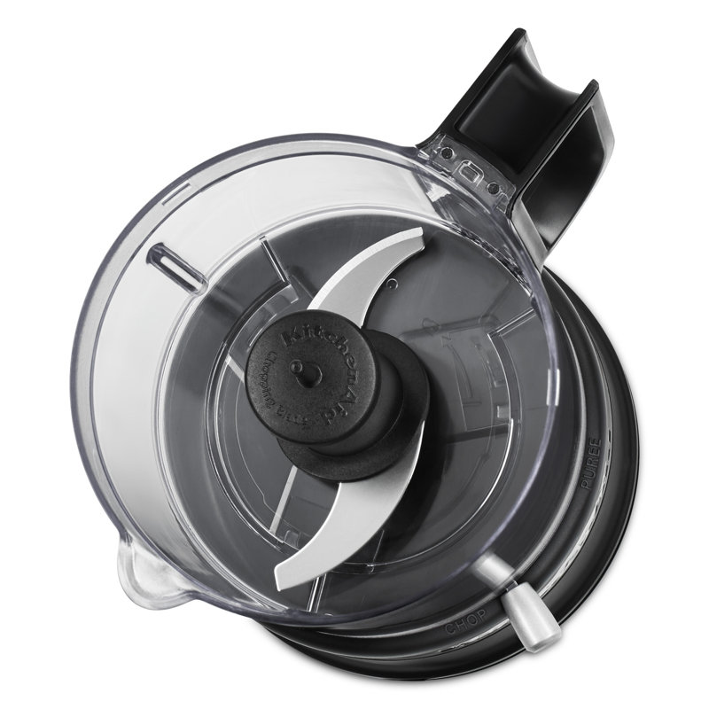 KitchenAid 3.5-Cup Food Chopper and Ultra Power 5-Speed Hand Mixer Kit in Black Matte, Black