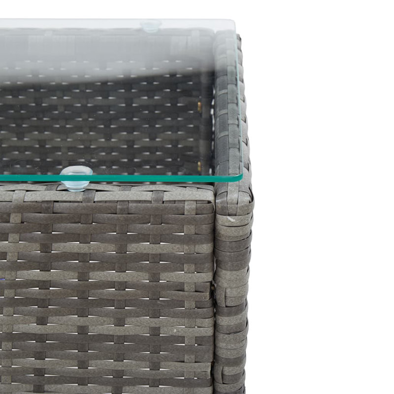 Table basse Glosco, Gris
