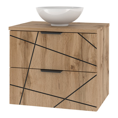 Aree Wall Mounted Required Bathroom Storage Furniture Set