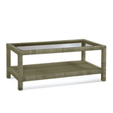 Pine Isle Glass Coffee Table