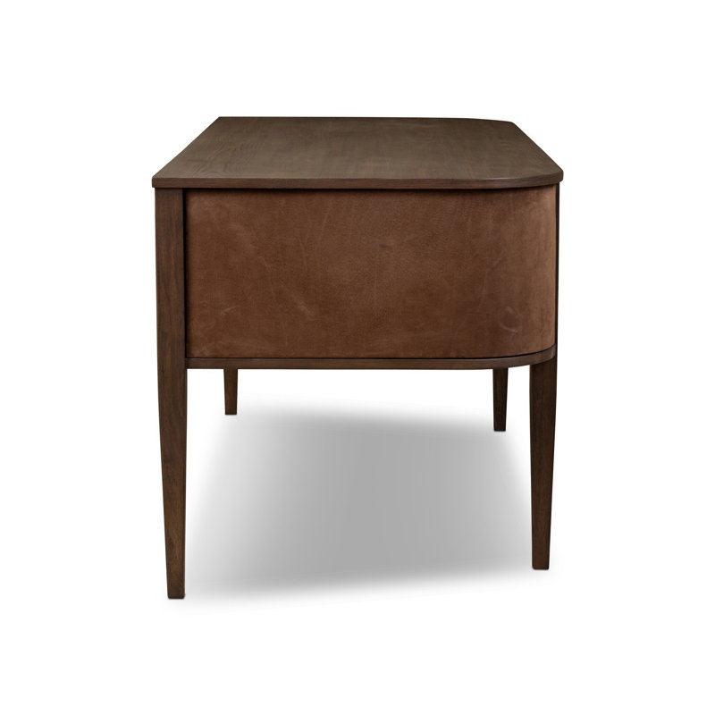 Mikeal Solid Wood Writing Desk