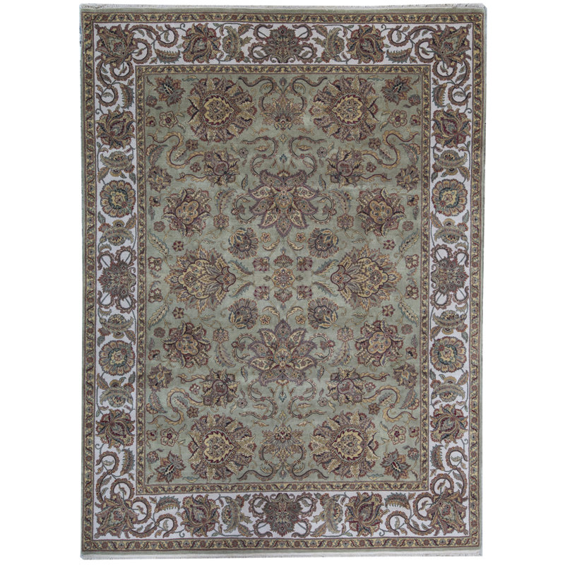 Trinity Wool Oriental Area Rug, Rectangle 4'2" x 6'