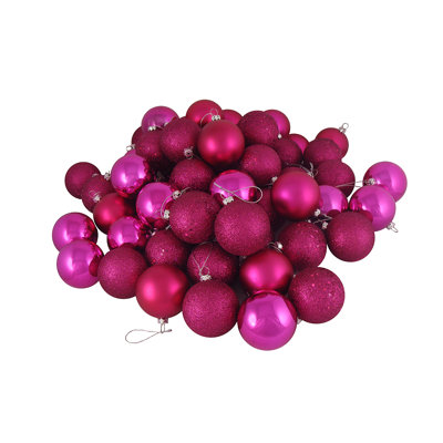 9Shatterproof 4-Finish Christmas Ball Ornament