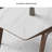 Nordic Rectangular Rock-Plate Dining Table Chair 6 - Person Four Leg Dining Set-100748640