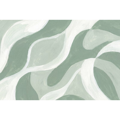 Shades Of Green, art mural moderne abstrait