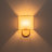 1-Light Coastal Style Fabric Wall Sconce-494042181