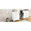 Meuble-lavabo de 24 pouces avec lavabo en céramique. Gain de place pour les salles de bain. 2 tiroirs, 1 porte. Fabrication. Armoire blanche de 24 po. Petits espaces.-1964966213