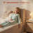 Upholstered Platform Bed, No Assembly Required Compression bed With Innerspring Mattress-389188036-389146169