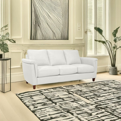  Rambrij 79" Genuine Leather Sofa