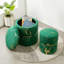 Repose-pieds rond avec rangement et repose-pieds Vlvet-1857815959