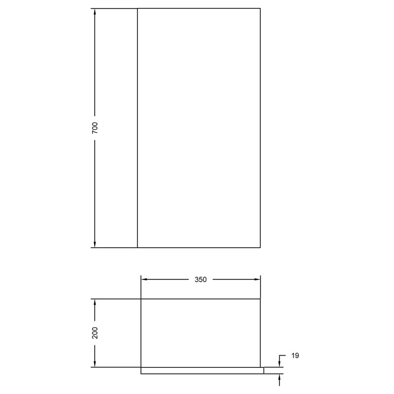 Duane Bathroom Cabinet, Dark Brown