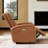 Wyat Sia Geniune Leather Swivel Power Recliner-111633096