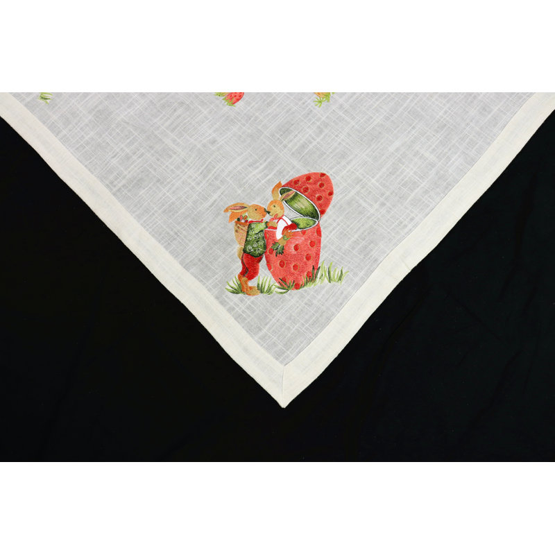 Burdella Square Easter Tablecloth