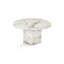 Table basse en marbre Chrisina Modern Freesia, 31,5 po x 15,7 po x 31,5 po | 100% panneau de fibres à densité moyenne avec une épaisseur de 0,7 pouce | Design élégant et fonctionnel pour le salon | Parfait pour un décor contemporain | Surface durable et facile à nettoyer