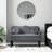 Chineta 47” W Small Loveseat, Velvet Chesterfield Sofa, 2 Seater Couch for Living Room-405882153