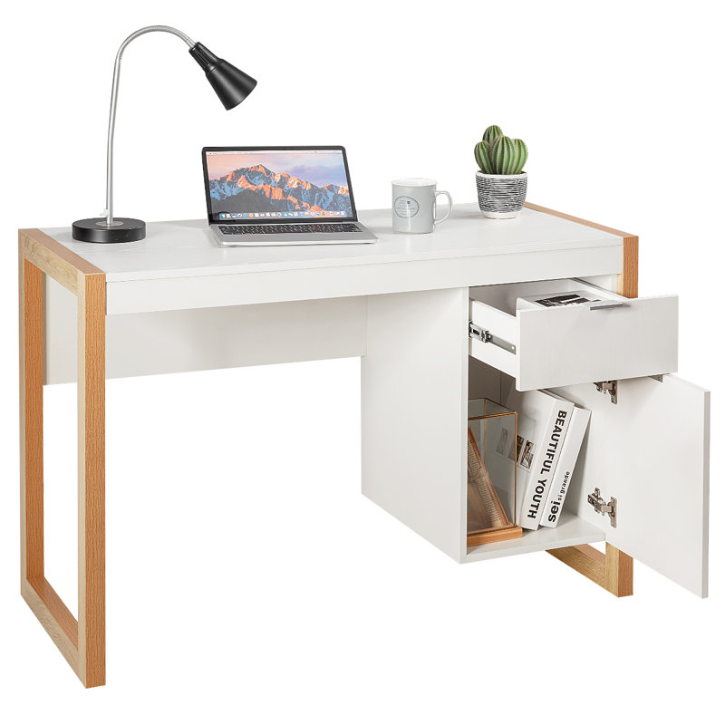 Glines 112Cm W Rectangle Writing Desk