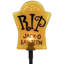 Marqueurs Tombstone Halloween Pathway - fil noir 3,5 pi