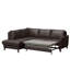 Migues Genuine Leather Corner Sofa with Sleeping Function and Storage-829276633-829276638