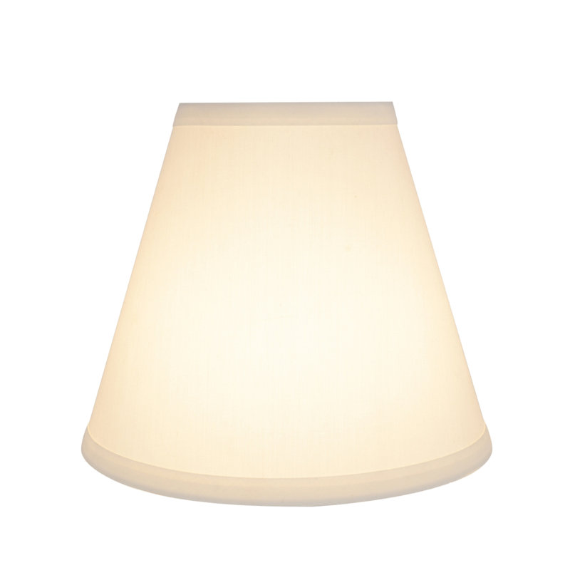 Abat-jour empire en tissu H 7 po