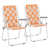 Blanc / orange