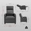 65.5cm Wide Standard Recliner-309617985