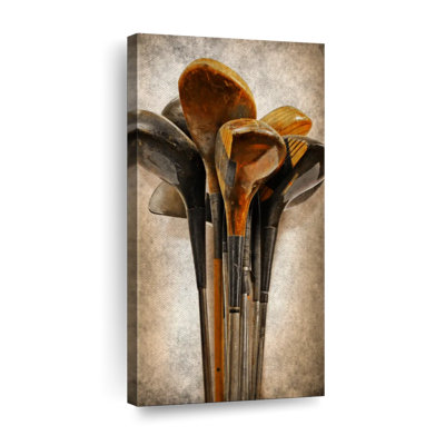Golf Club Collection Canvas Print